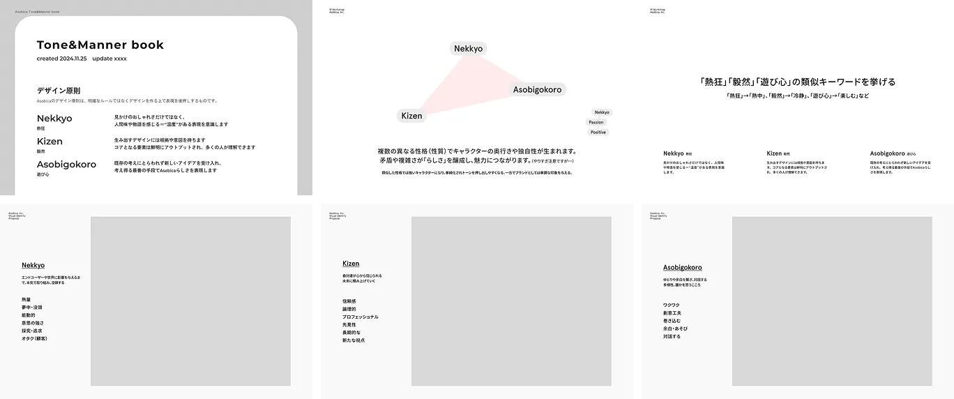 Asobicaデザインの考え方
